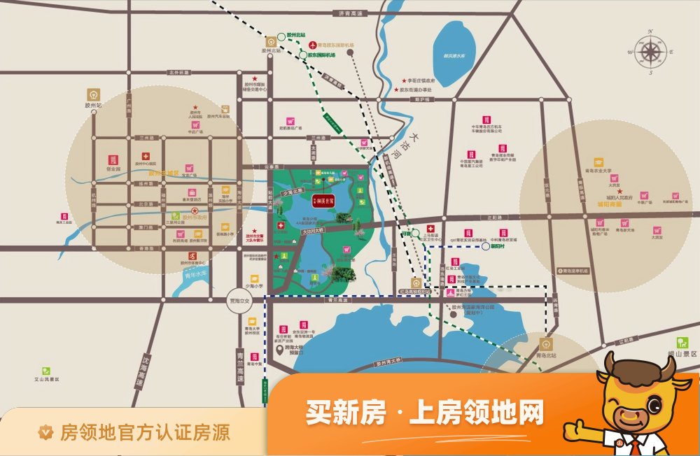 中海林溪世家位置交通图3