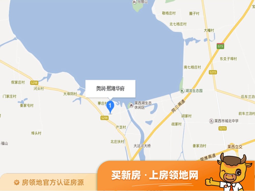 奥润熙湖华府位置交通图42