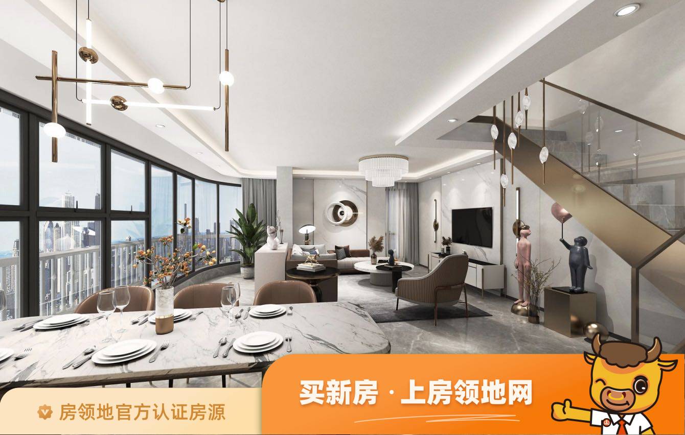 泉州悦江天璟在售户型，2居、3居，建面70-120m²
