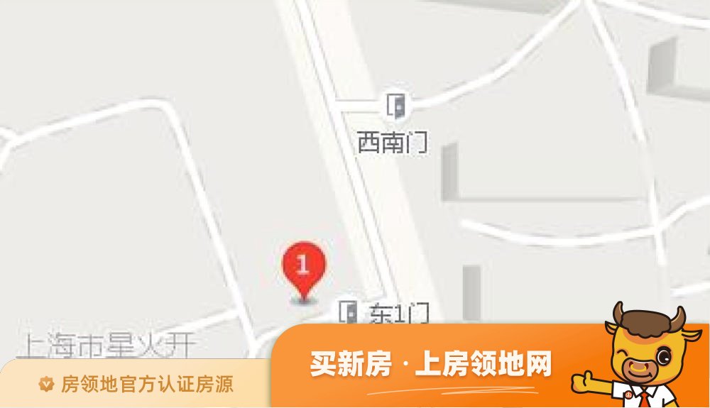 明城新村桂花园位置交通图11