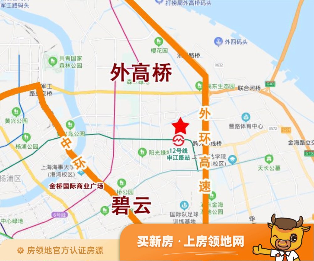 众安玖珑府位置交通图1