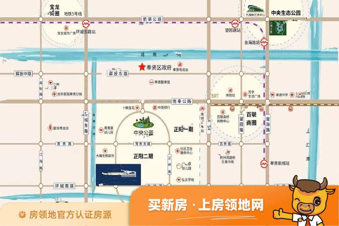 正阳铂璟湾位置交通图35