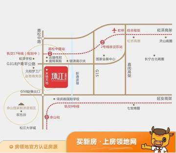 珠江国际中心悦公馆位置交通图49