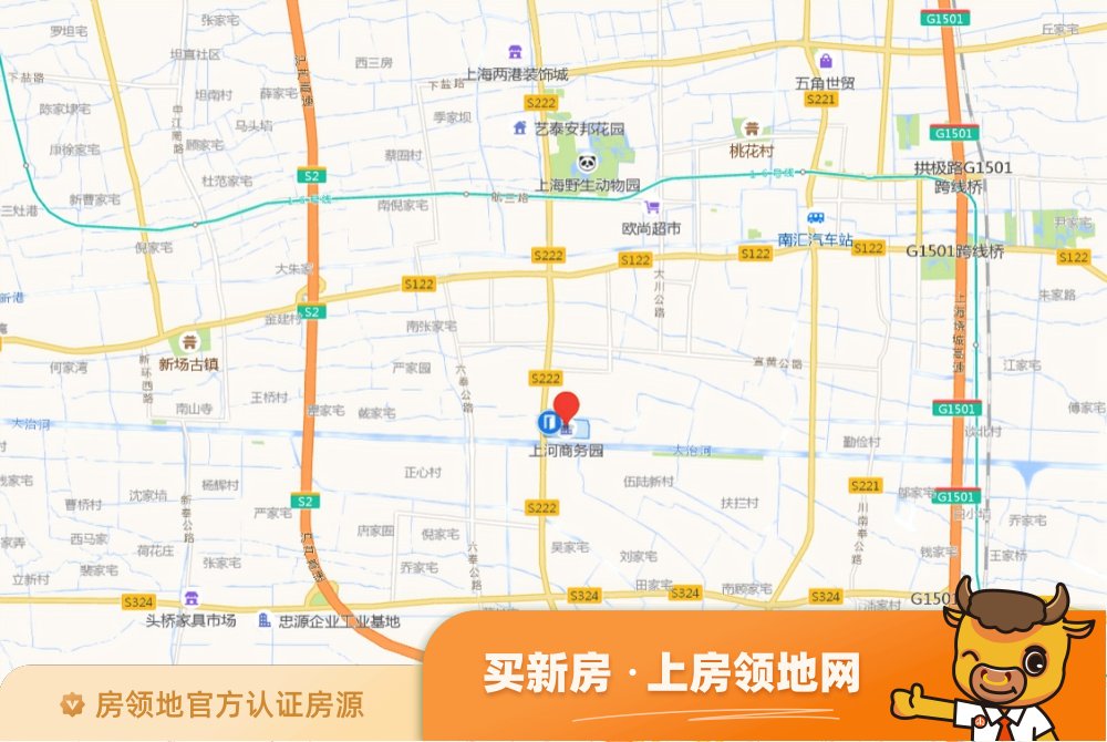 上河商务园位置交通图52