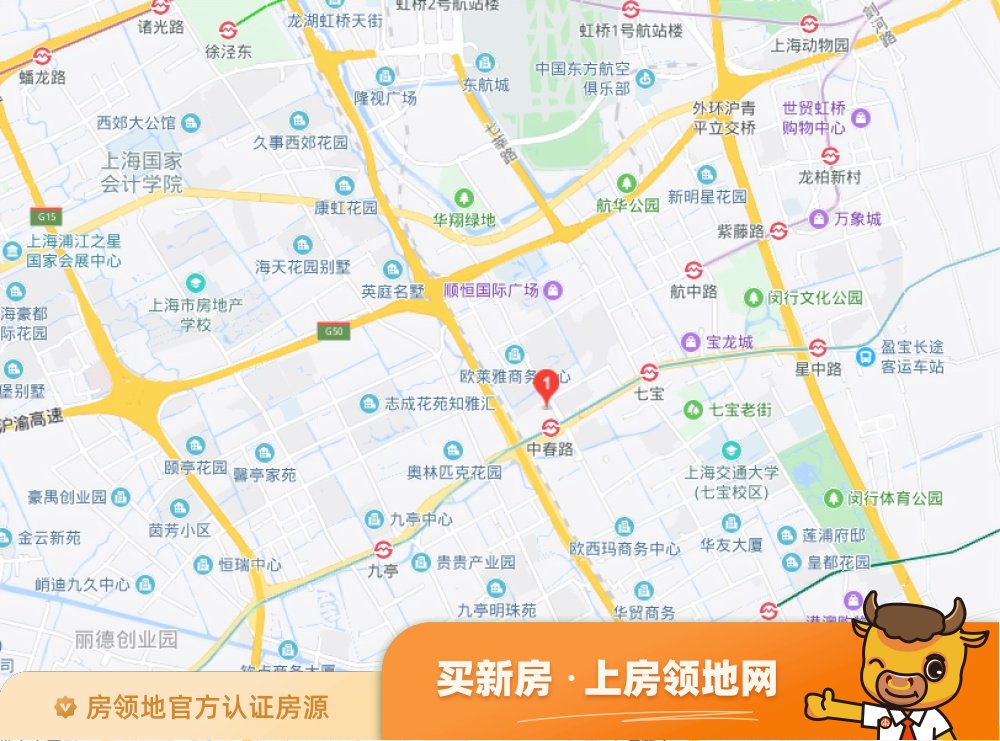 兴港和昌云庭位置交通图1
