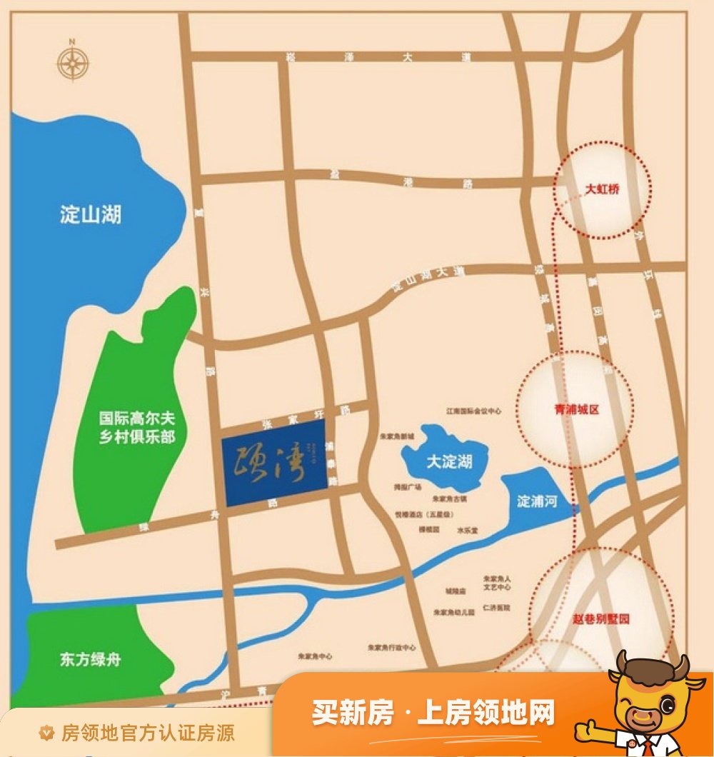 金鹏山河印位置交通图9