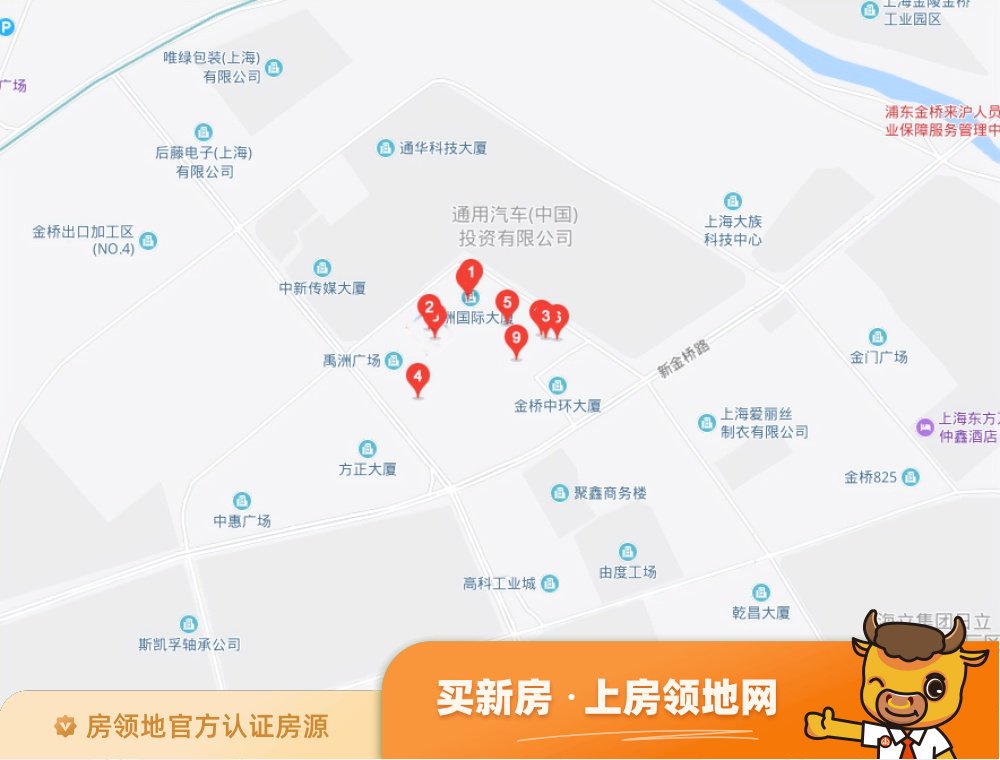 禹洲金桥国际商铺位置交通图44