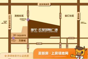 新华红星国际广场位置交通图64