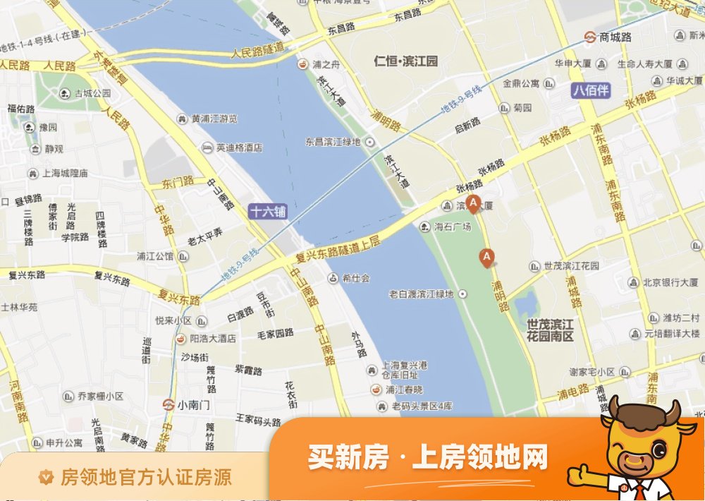 滨江凯旋门位置交通图59