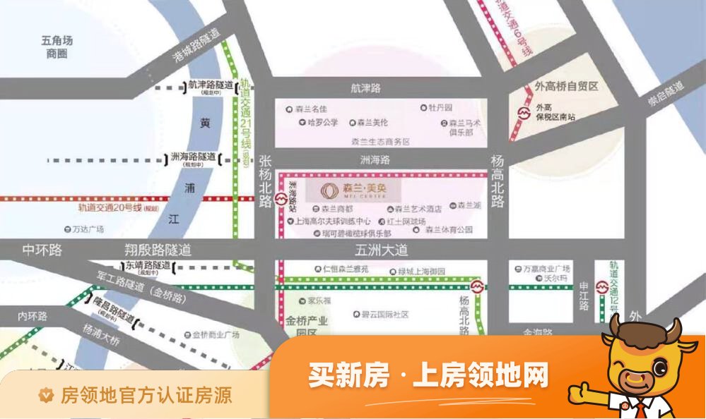 北京城房时代名门位置交通图4