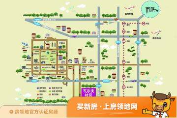 上海高尔夫社区位置交通图99
