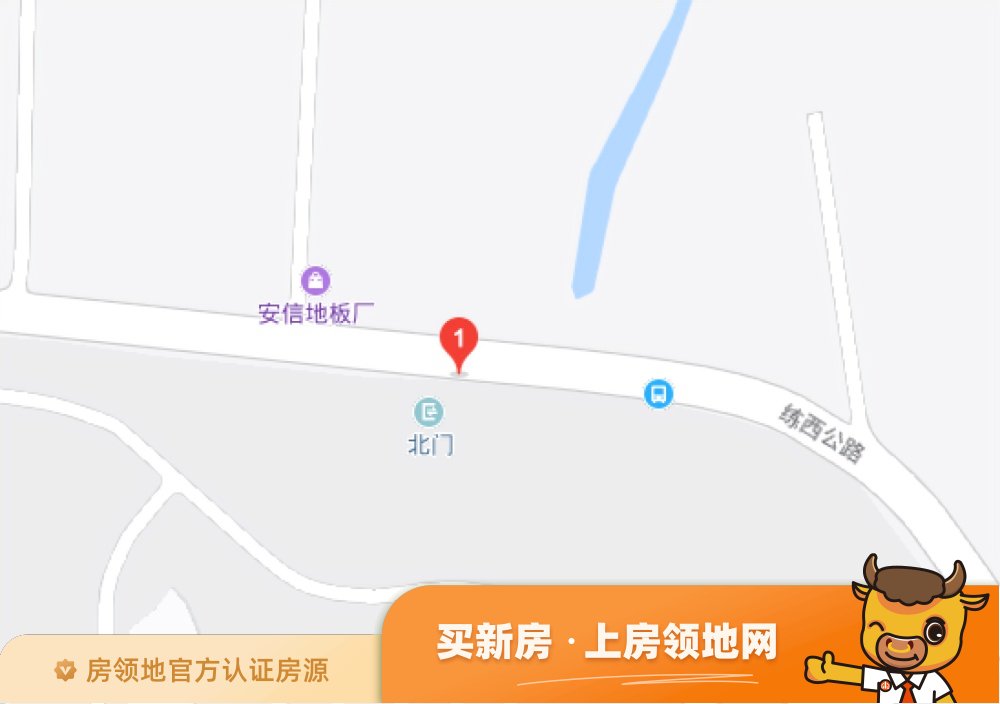 金泽镇练西路南侧地块位置交通图4
