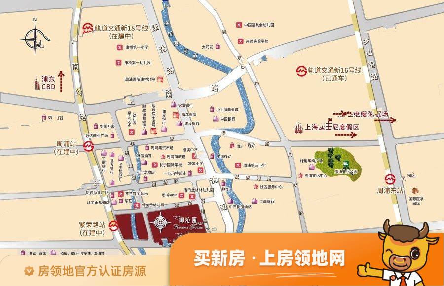 文汇中央广场位置交通图6