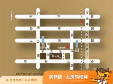 文汇中央广场位置交通图2