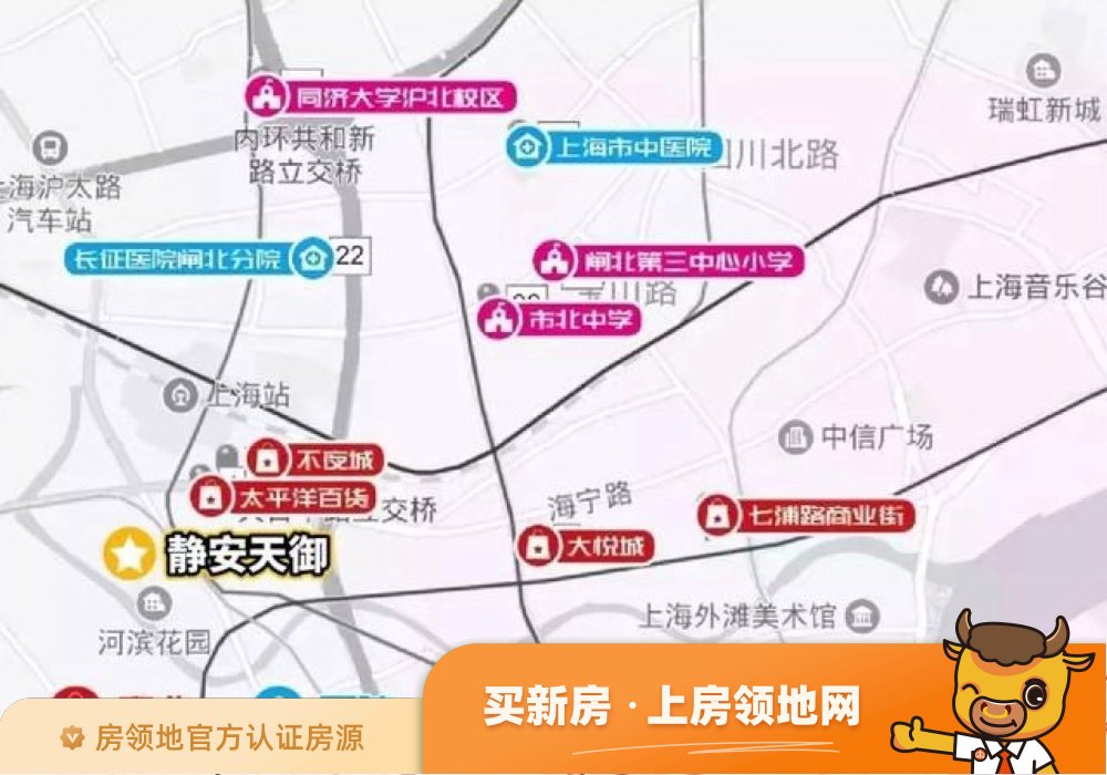 中雅滨江御城位置交通图8