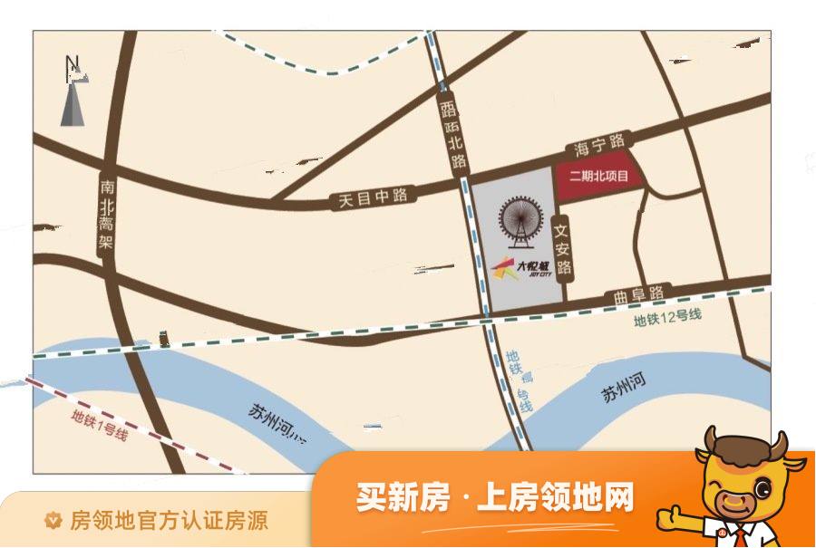 大悦商务中心位置交通图6