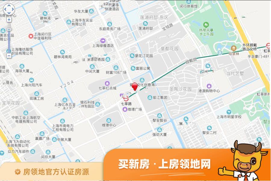 上海平金中心位置交通图27