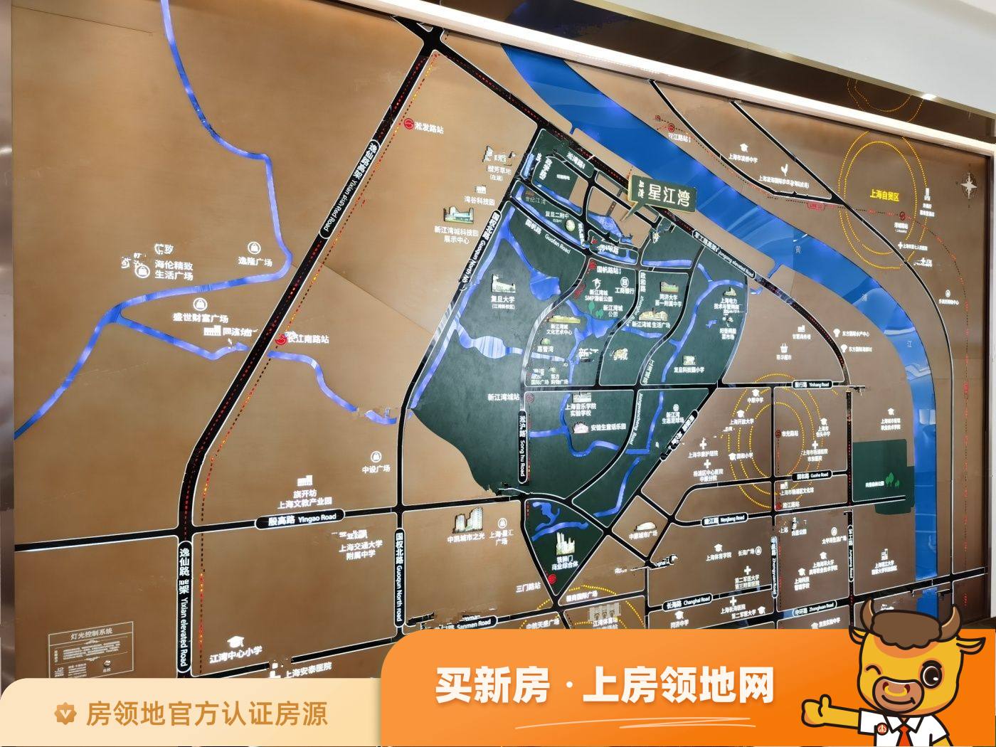 上港星江湾位置交通图107