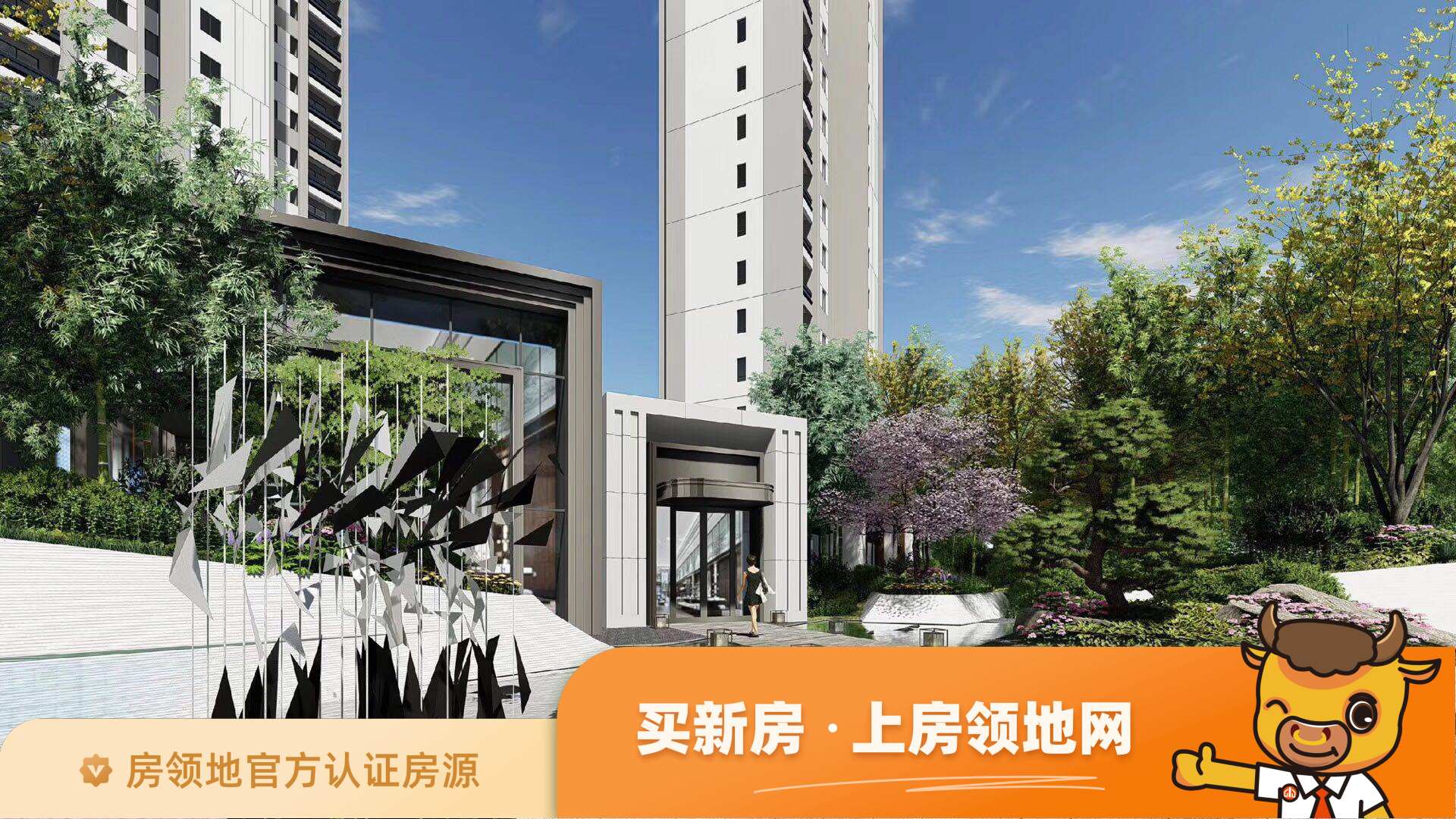 上海碧桂园国风云樾在售户型，3居，建面85-95m²