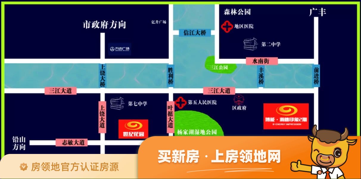 华远国际中心位置交通图1