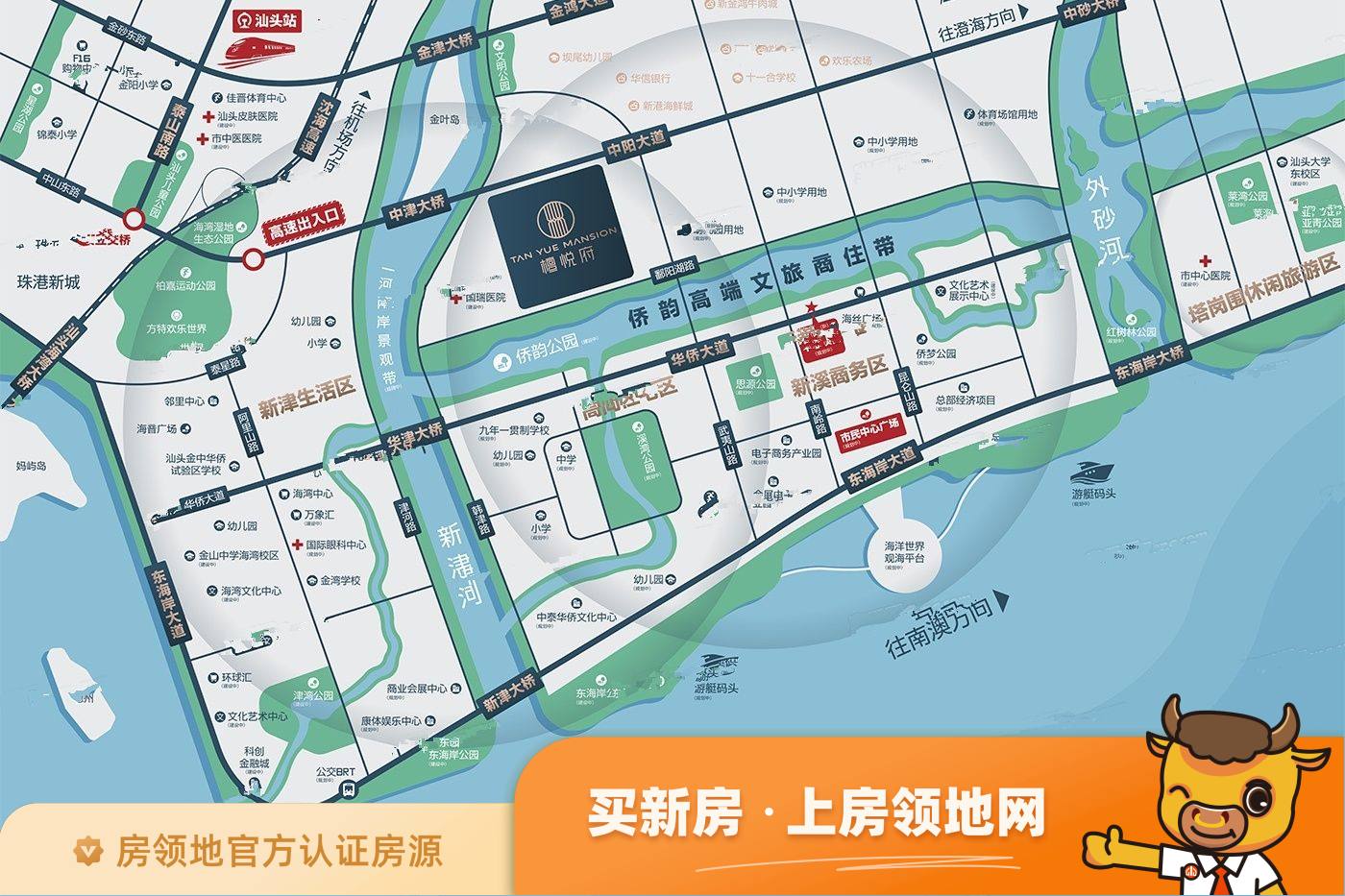 广田泰丰花园位置交通图1