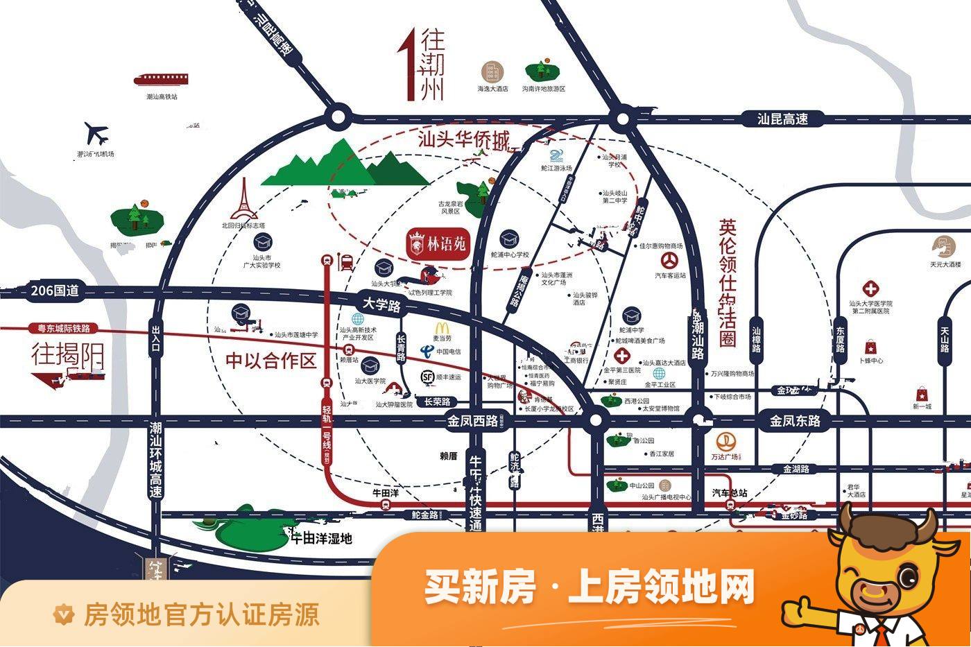 林语苑位置交通图46