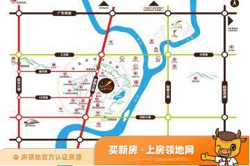 碧桂园太阳城位置交通图3