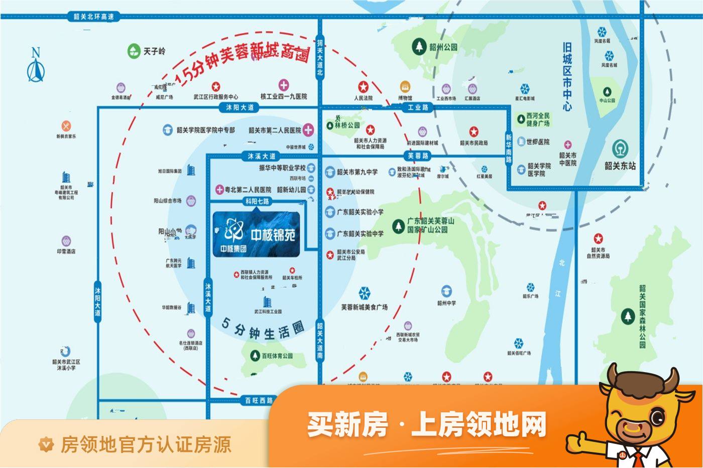 中核锦苑位置交通图3