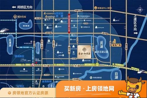 荣安中央公园位置交通图33