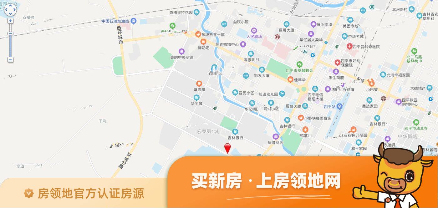 宝泰尚城位置交通图8