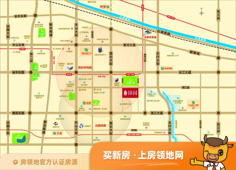 润都时代广场位置交通图1
