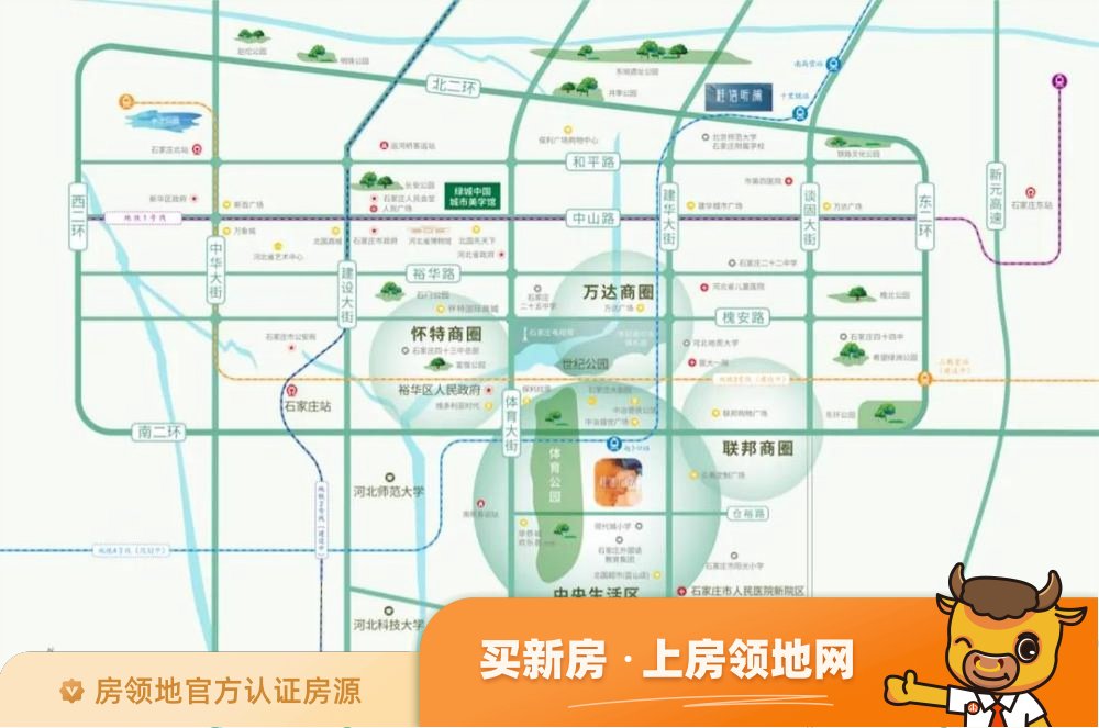 绿城桂语江南位置交通图6