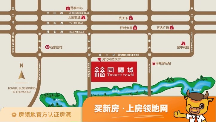 同福城位置交通图4