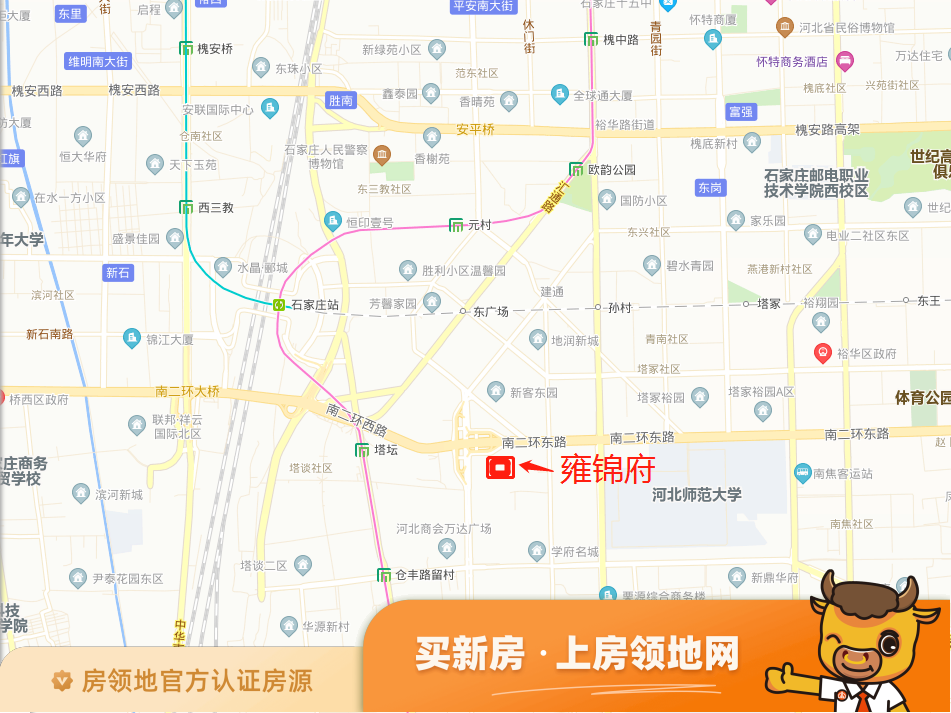 雍锦府位置交通图2