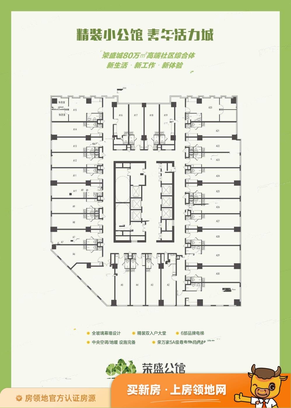 荣盛公馆规划图1