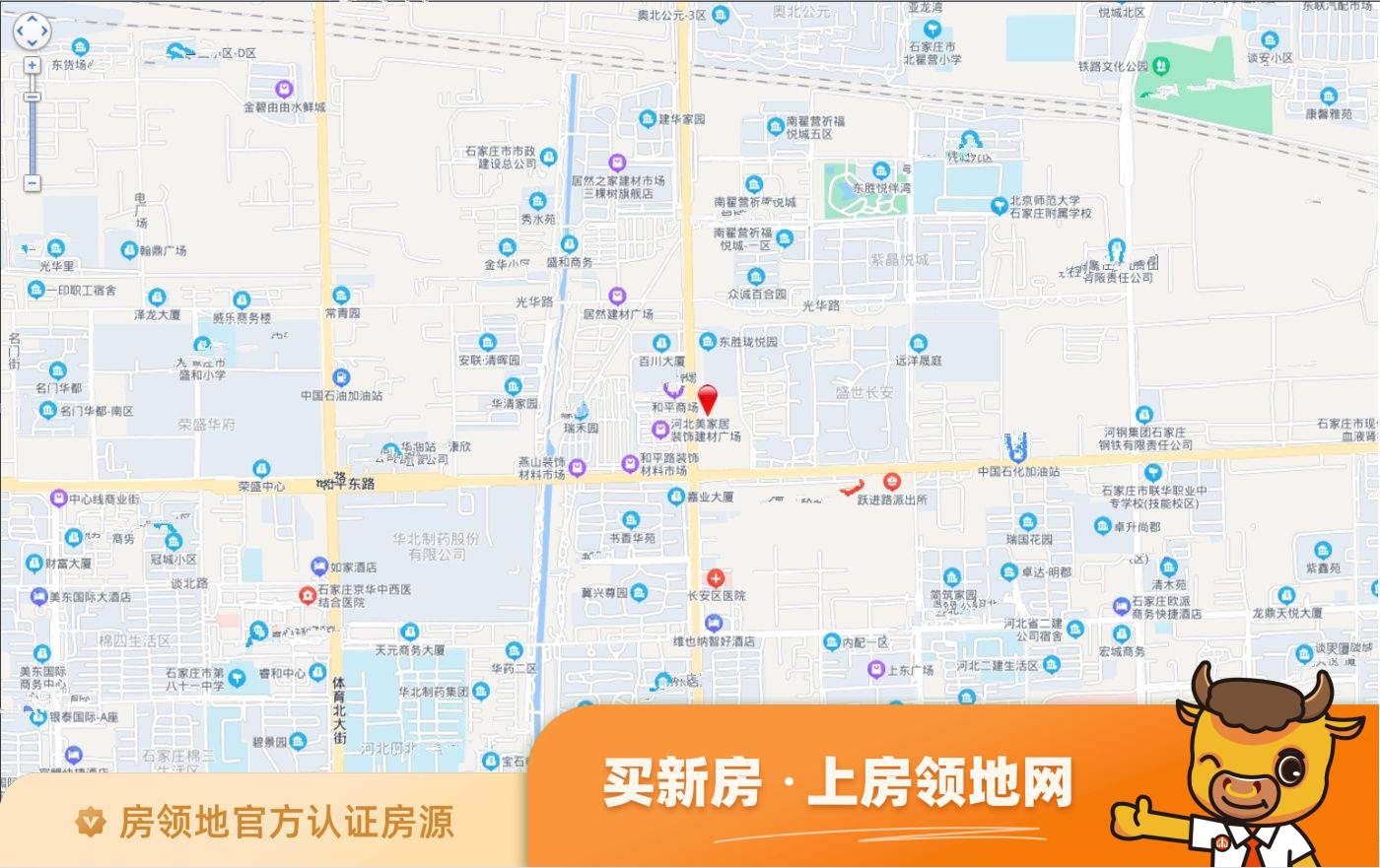 东胜华彩城位置交通图2