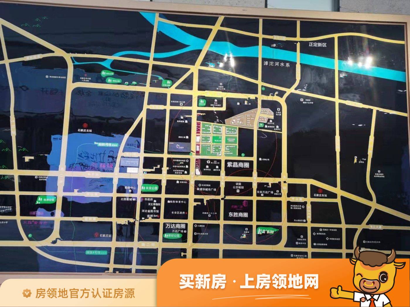 东胜华彩城位置交通图1