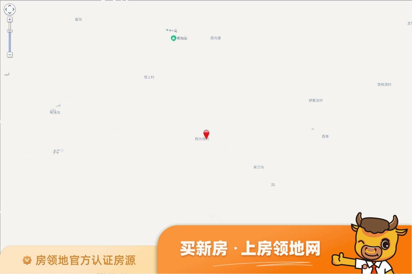 平山县蛟潭庄镇西大地村(2021)42号地块位置交通图1