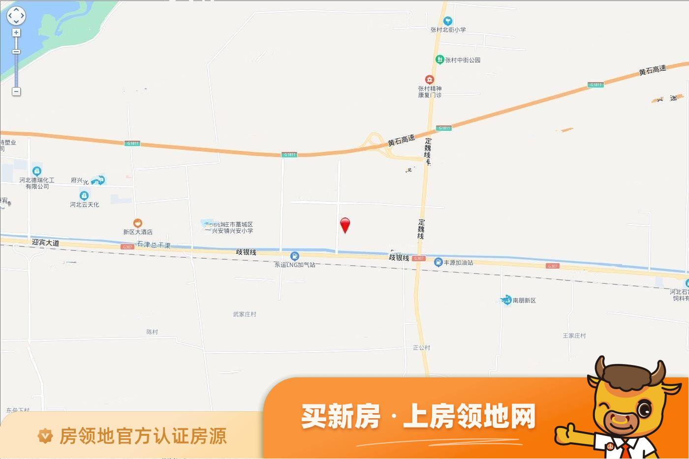 东临规划路藁城区【2021】021号地块位置交通图1