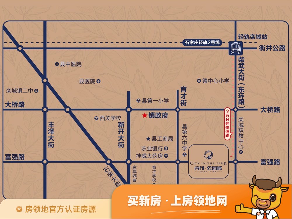 淳茂公园城位置交通图2