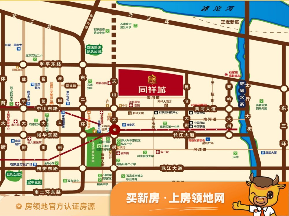 同祥城位置交通图11