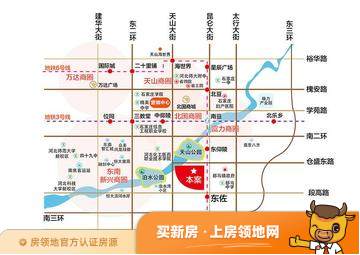 高远旭东城位置交通图2