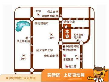 尚宾城欢乐颂位置交通图1