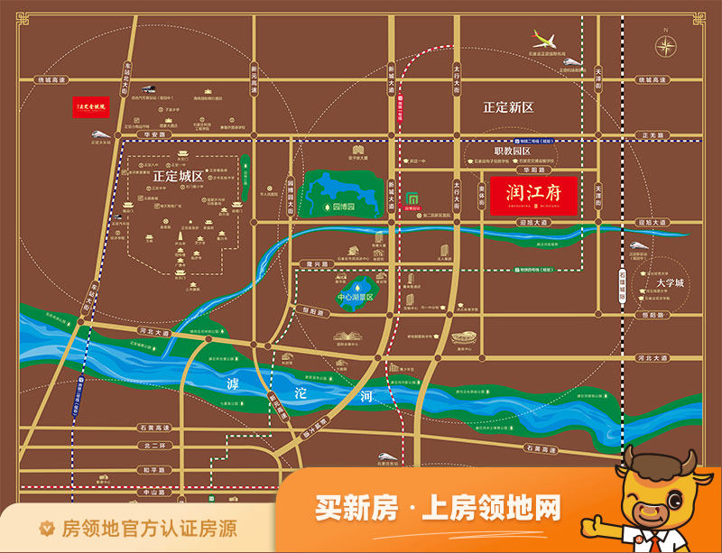 润江府位置交通图3