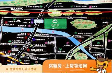 龙溪城二期位置交通图1