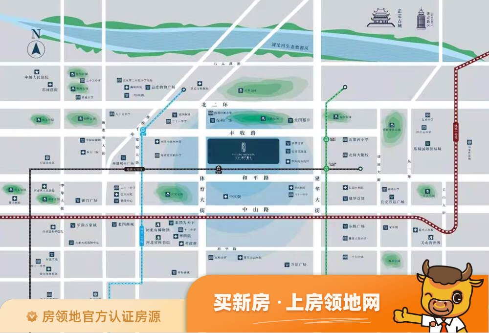 长安润江壹号位置交通图36