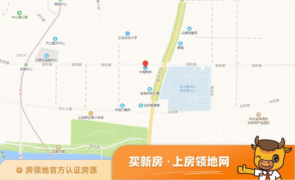 中海熙岸位置交通图44