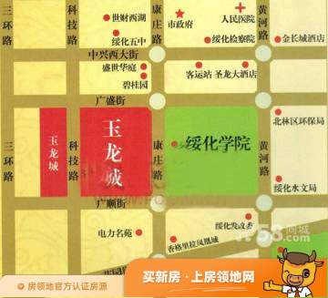 弘坤玉龙城位置交通图5