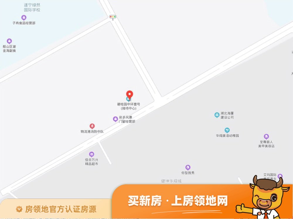 碧桂园中环壹号位置交通图25