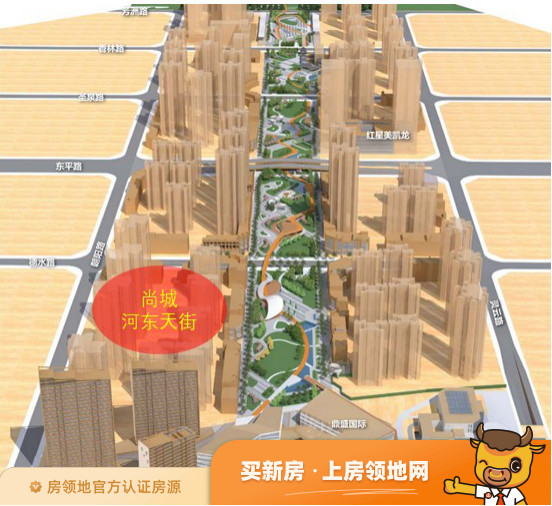 尚城·河东天街位置交通图10